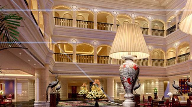 Luxury Blue Horizon Hotel Dongying Interiør billede